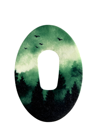 Dexcom G6 Patch: Green Forest