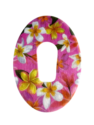 Dexcom G6 Patch: Pink Flower