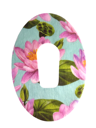 Dexcom G6 Patch: Teal Flower