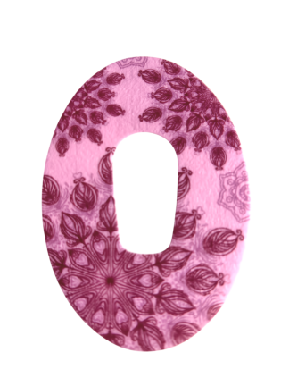 Dexcom G6 Patch: Pink Geometric
