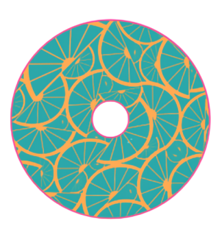 Freestyle Libre: Tropical Orange Patch Set