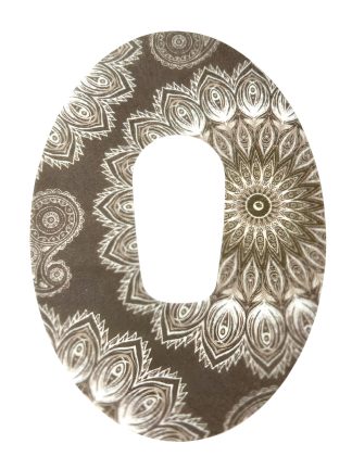 Dexcom G6 Patch: Grey Geometric