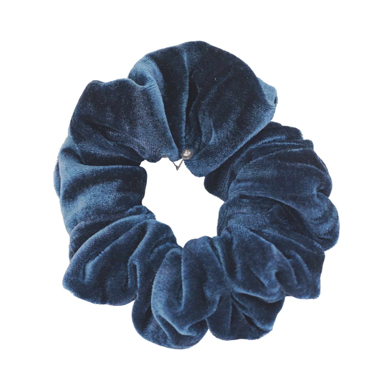 Blue Velvet Scrunchie