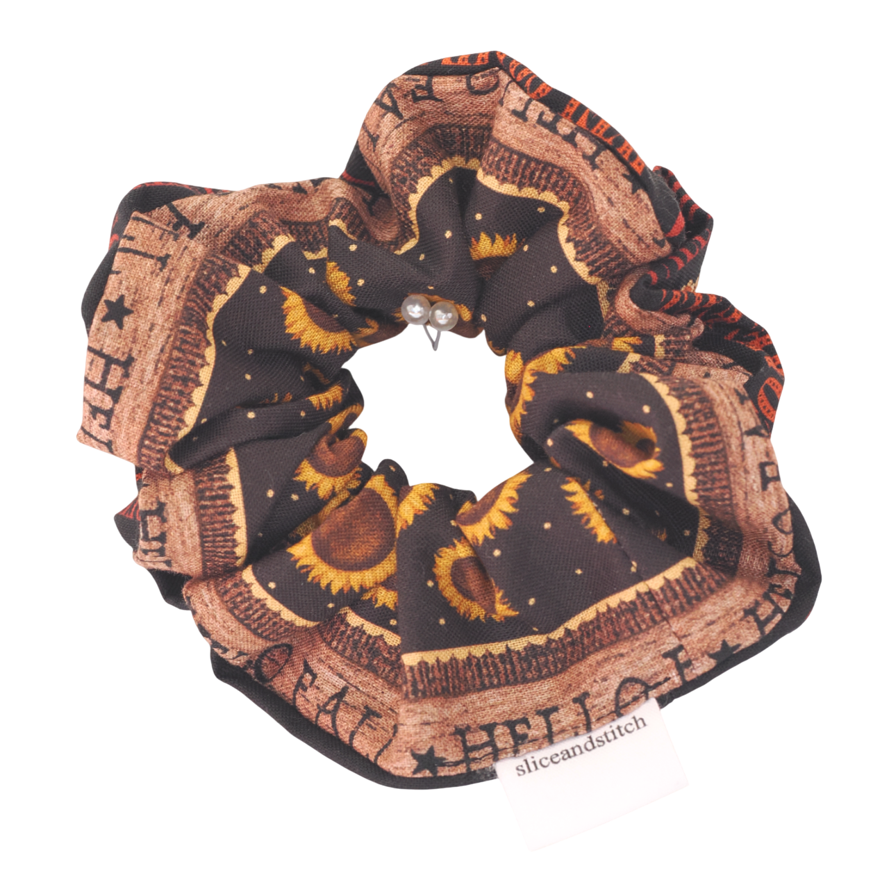 Pumpkin Patch Scrunchie - Image 2