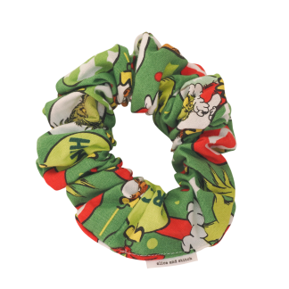 Green Grinch Scrunchie