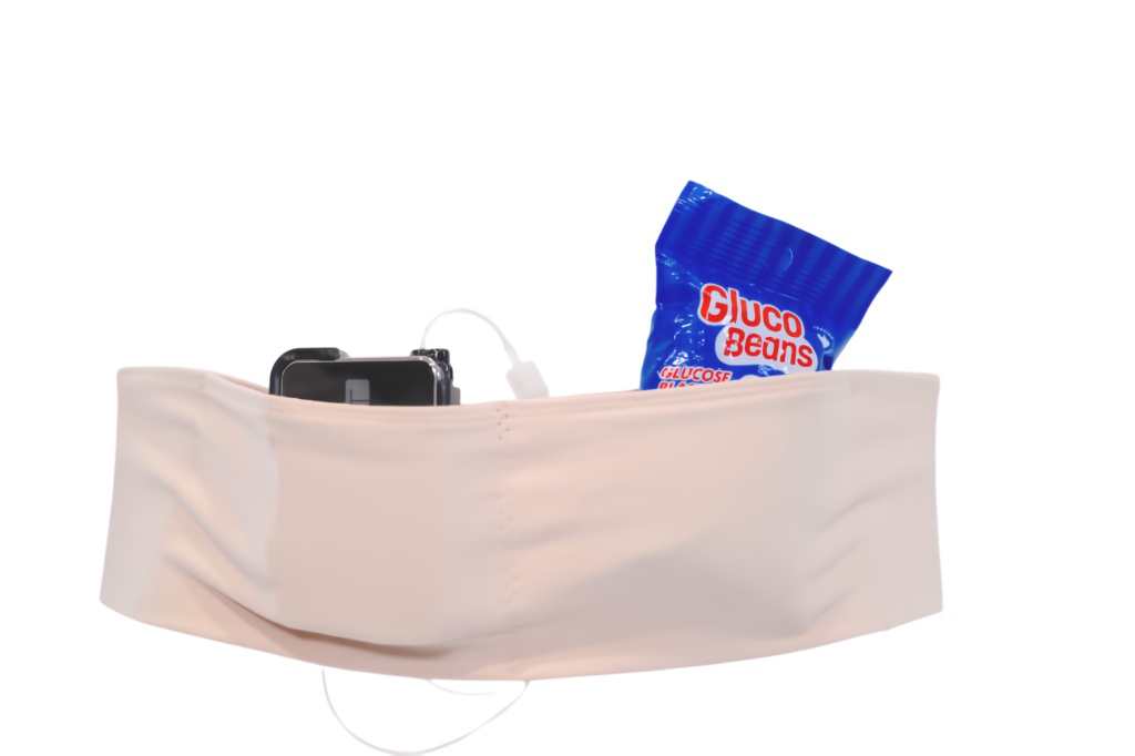 Insulin Pump Belt: Cream